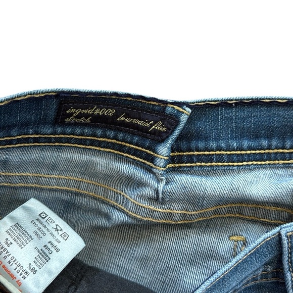 Citizens Of Humanity Ingrid 002 Stretch Low Waist Flare Size 32 (altered) - Picture 4 of 12